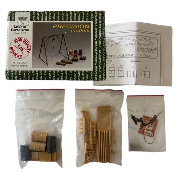 Precision Models Leichte Portalkran Resin 1:35 Scale Kit Made in Belgium 35006 A - Picture 2 of 7